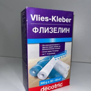 Decotric флизелиновый обойный клей, 300г.