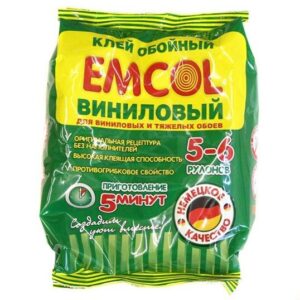 Клей обойный "Emсol виниловый" пакет 180г.